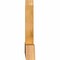 Ekena Millwork Portland Rough Sawn Timber Gable Bracket, Western Red Cedar, 60"W x 27"H x 4"D x 6"F, 11/12 Pitch GBW060X27X0406POR00RWR - alternate 3